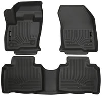 Thumbnail for Husky Liners 2016 Lincoln MKX WeatherBeater Combo Black Floor Liners