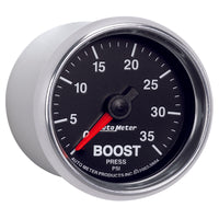 Thumbnail for AutoMeter GS 2 1/16 inch 35PSI Mechanical Boost Gauge