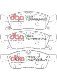 Thumbnail for DBA 11-20 Dodge Durango (330mm Front Rotor) SP Performance Front Brake Pads