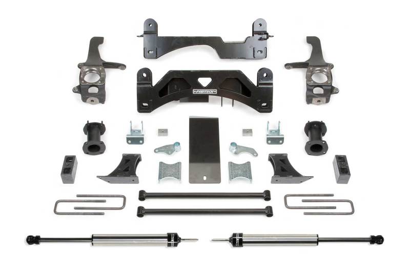 Fabtech 07-15 Toyota Tundra 2/4WD 6in Basic Sys w/C/O Spacers & Rr Dlss