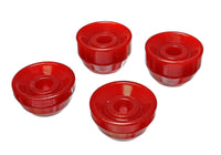 Thumbnail for Energy Suspension 90-97 Honda Accord/Odyssey / 92-96 Honda Prelude Red Front Strut Rod Bushing Set