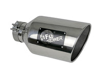 Thumbnail for aFe Power MACH Force-Xp 304 Stainless Steel Clamp-on Exhaust Tip - Polished