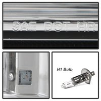 Thumbnail for Spyder Platinum Ford F250/350/450 05-07 High-Power LED Module Proj. Headlights-Chrome (PRO-YD-FS05V2