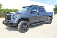 Thumbnail for Go Rhino 19-21 Toyota Tundra CrewMax Ceros Low Profile Roof Rack - Tex. Blk