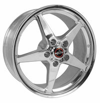 Thumbnail for Race Star 92 Drag Star 17x9.50 5x4.75bc 6.00bs Direct Drill Polished Wheel