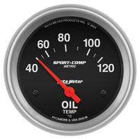 Thumbnail for Autometer Sport-Comp 66.7mm 40-120 Deg C Short Sweep Electronic Oil Temperature Gauge