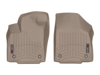 Thumbnail for WeatherTech 2017 Ford Super Duty (Super Cab / Crew Cab) Front FloorLiners - Tan