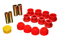 Thumbnail for Energy Suspension 96-98 Toyota Rav4 Red Rear End Control Arm Bushing Set