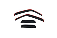 Thumbnail for AVS 99-11 Ford Ranger (Fixed Window) Ventvisor Outside Mount Window Deflectors 4pc - Smoke