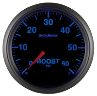 Thumbnail for Autometer Elite 52mm 0-60 PSI Boost Peak & Warn w/ Electronic Control Gauge