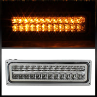 Thumbnail for Xtune GMC Yukon 92-93 Crystal Headlights w/ Corner & LED Bumper Chrome HD-JH-GMCCK88-LED-AM-C-SET