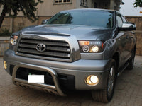 Thumbnail for Spyder Toyota Tundra 07-133 Projector Headlights LED Halo LED Blk PRO-YD-TTU07-HL-BK
