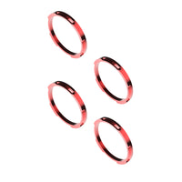Thumbnail for KC HiLiTES FLEX ERA LED Light Bar Bezel Kit for 10in. Segments - Red