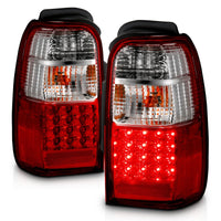 Thumbnail for ANZO 2001-2002 Toyota 4 Runner LED Taillights Red/Clear