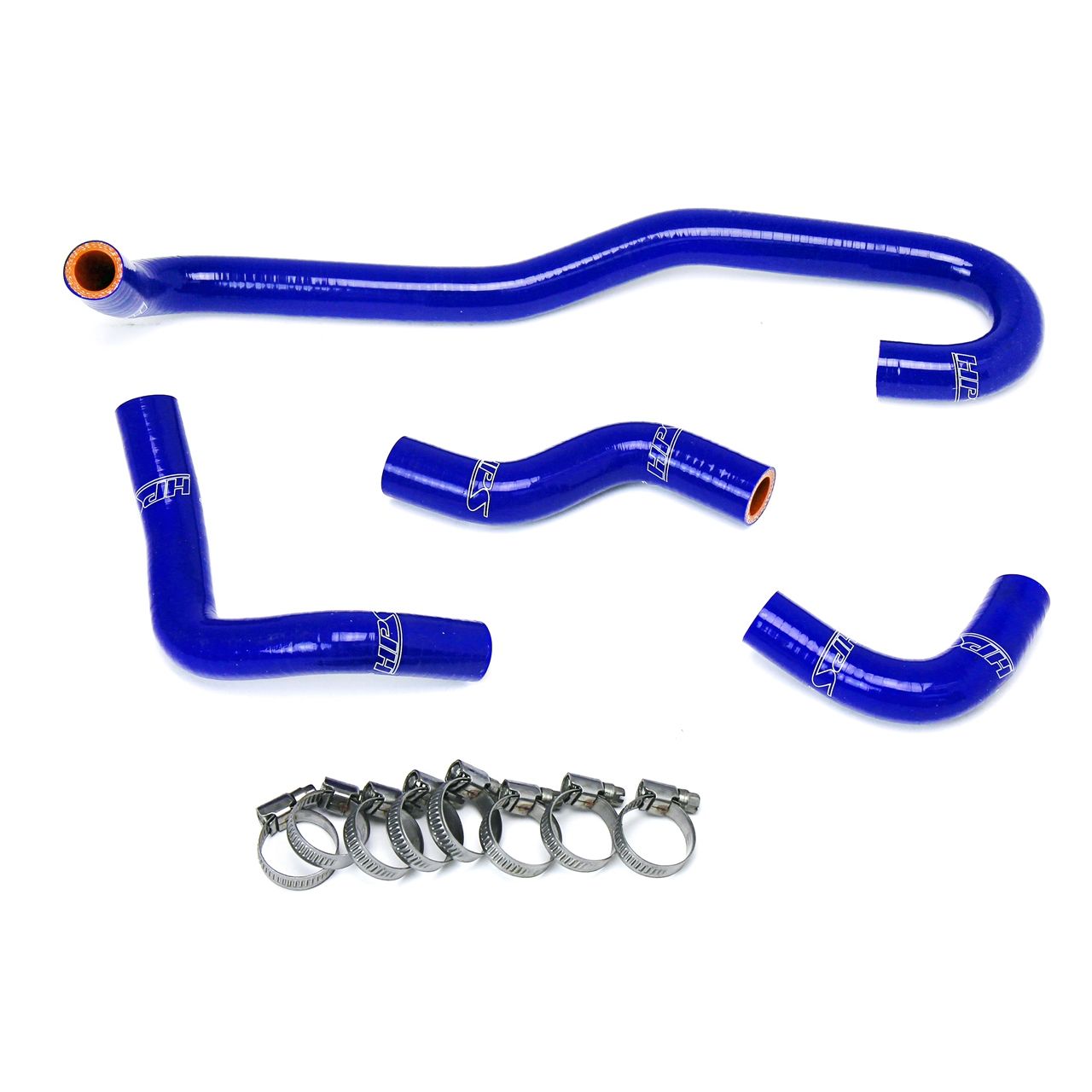 HPS Reinforced Blue Silicone Heater Hose Kit Coolant for Toyota 89-92 4Runner 3.0L V6 Left Hand Drive