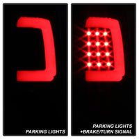 Thumbnail for xTune Dodge Ram 1500 94-01 Tail Lights - Light Bar LED - Black ALT-ON-DRAM94V3-LBLED-BK