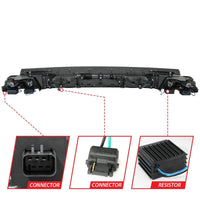 Thumbnail for ANZO 08-10 Dodge Challenger LED Taillights - Red/Clear w/Sequential Turn Signal