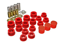 Thumbnail for Energy Suspension 93-98 Toyota Supra Front Control Arm Bushing Set - Red