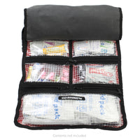 Thumbnail for Go Rhino XVenture Gear First Aid Roll - Large (5x5in. Closed) 12oz Waxed Canvas - Black