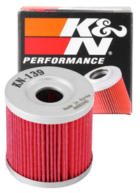 Thumbnail for K&N Suzuki / Kawasaki / Arctic 1.75in OD x 1.719in H Oil Filter