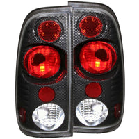 Thumbnail for ANZO 1997-2003 Ford F-150 Taillights Carbon