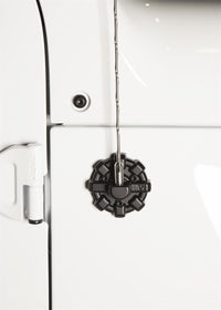 Thumbnail for Rugged Ridge Elite Antenna Base Black 07-20 Jeep JK/JL/JT