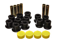 Thumbnail for Energy Suspension 98-03 Dodge Durango 2WD / 00-03 Dodge Durago 4WD Black Rear Leaf Spring Bushing Se