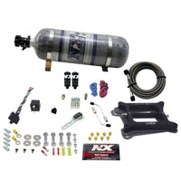 Thumbnail for Nitrous Express 4150 Hitman Plus 4-BBL Nitrous Kit (50-200HP) w/Composite Bottle