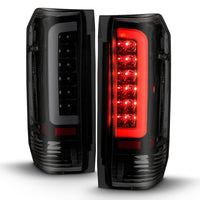 Thumbnail for ANZO 1987-1996 Ford F-150 LED Taillights Black Housing Smoke Lens (Pair)