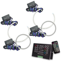 Thumbnail for Oracle Nissan Altima Sedan 10-12 Halo Kit - ColorSHIFT w/ 2.0 Controller SEE WARRANTY