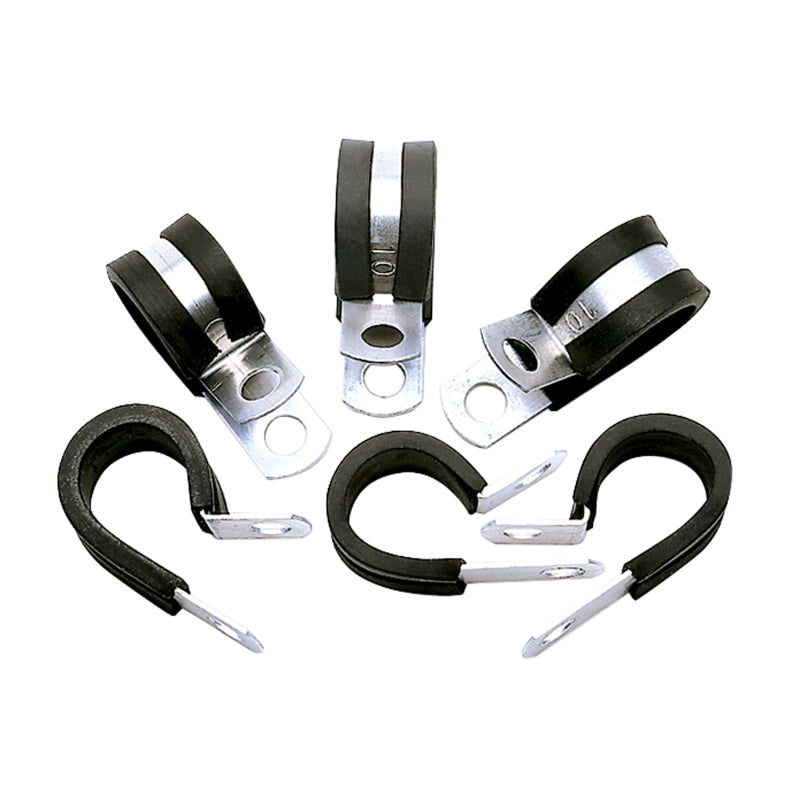 Russell Performance Cushion Clamps - Holds -8 AN Hose (6 pcs.)