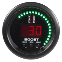 Thumbnail for Autometer Stack 52mm -1 to +2 Bar (-30INHG to +30 PSI) Boost Controller - Black