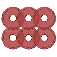 Thumbnail for KC HiLiTES Cyclone V2 LED - Replacement Lens - Red - 6-PK