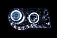 Thumbnail for ANZO 2005-2010 Chrysler 300C Projector Headlights w/ Halo Chrome (CCFL) G2