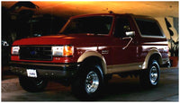 Thumbnail for Bushwacker 87-91 Ford Bronco Extend-A-Fender Style Flares 2pc - Black