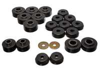Thumbnail for Energy Suspension 80-96 Ford Bronco 4WD Black Body Mount Set