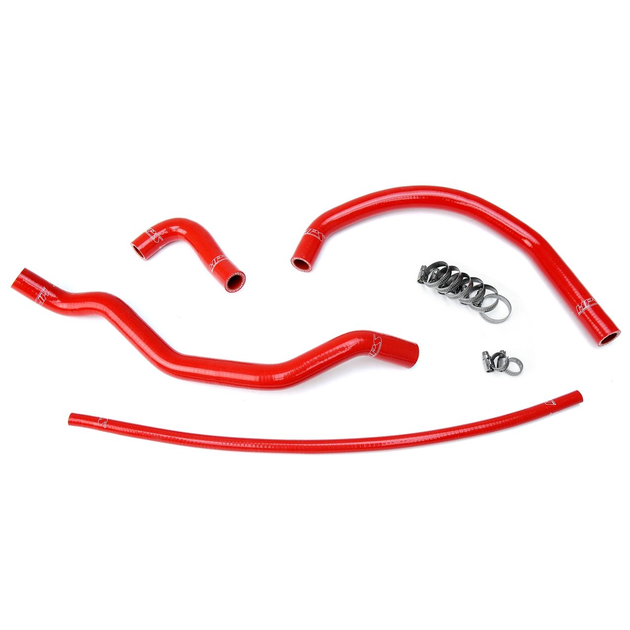 HPS Red Reinforced Silicone Radiator Hose Kit for Yamaha 87-06 YFZ350 Banshee