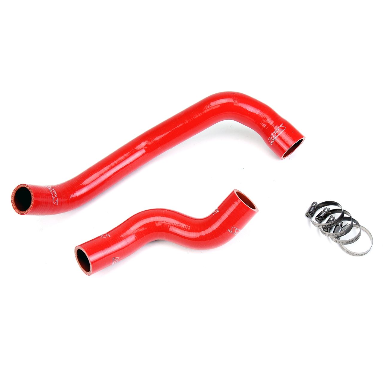 HPS Red Reinforced Silicone Radiator Hose Kit Coolant for Nissan 89-94 Skyline GTR R32 RB26DETT Twin Turbo