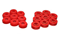 Thumbnail for Energy Suspension Fd Bronco Body Mount Set - Red