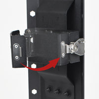 Thumbnail for Go Rhino XRS/SRM 4-CORE Clamp Mount Kit for Hi-Lift Jack - Tex. Blk (No Drill)