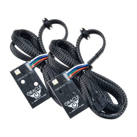 Thumbnail for Oracle 14-21 Infiniti Q50 RGB+W Headlight DRL Upgrade Kit - ColorSHIFT w/o Controller SEE WARRANTY