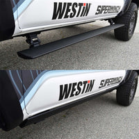 Thumbnail for Westin 05-23 Toyota Tacoma Double Cab Pro-e Running Boards - Tex. Blk