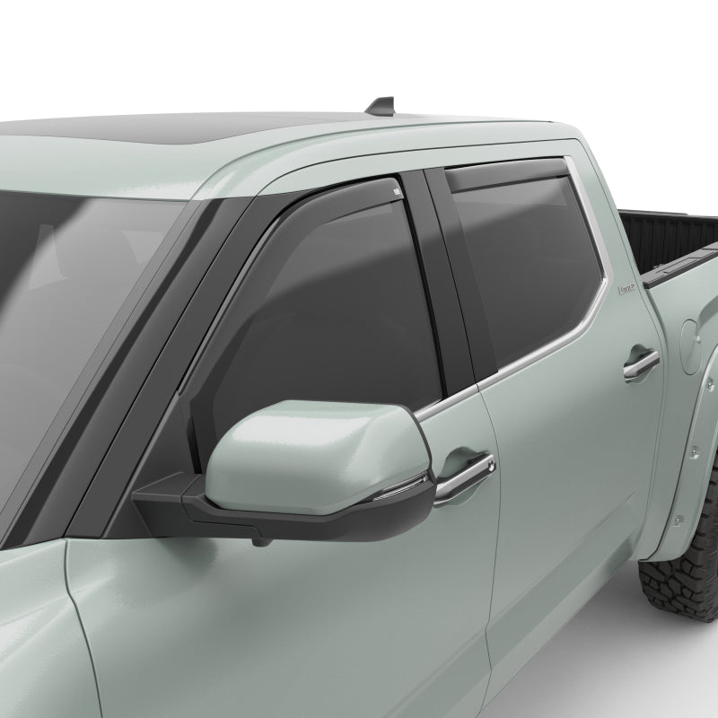 EGR 2022+ Toyota Tundra In-Channel Window Visors Front/Rear Set Dark Smoke
