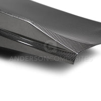 Thumbnail for Anderson Composites 2016+ Chevy Camaro Carbon Fiber Double Sided Deck Lid w/ Integrated Spoiler