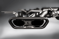 Thumbnail for Akrapovic 15-17 Mercedes Benz G63 AMG (W463) Evolution Line Cat Back (Titanium) w/ Titanium Tips