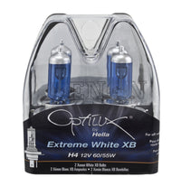 Thumbnail for Hella Optilux 12V 60/55W H4/9003 P43t Extreme White XB Bulb (Pair)