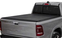 Thumbnail for Access 09-18 Ram 1500 / 19+ Ram Classic (w/o Rambox) 5ft 7in LOMAX Trifold Bed Cover - Black Diamond