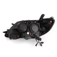 Thumbnail for AlphaRex 11-21 Toyota Sienna LUXX LED Proj Headlights Plank Style Alpha Black w/Seq Signal/DRL