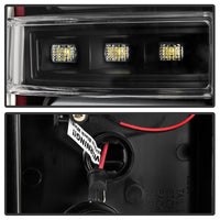 Thumbnail for Spyder 16-17 Toyota Tacoma LED Tail Lights - Black (ALT-YD-TT16-LED-BK)
