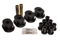 Thumbnail for Energy Suspension 73-79 B-Body (Charger/Coronet/Satellite/GTX) Black Rear Leaf Spring Bushing Set